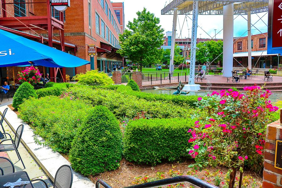 Downtown Durham NC American Tobacco Campus